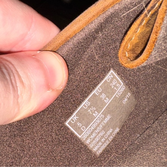 Clarks Wallabee Padmora Brown Leather Loafers - Picture 5 of 7